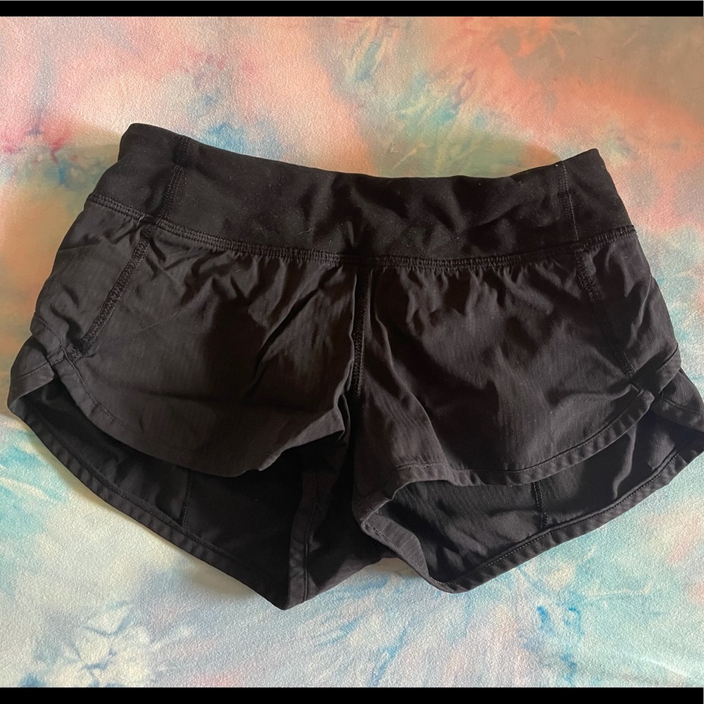 EUC black Ivivva shorts, size 8